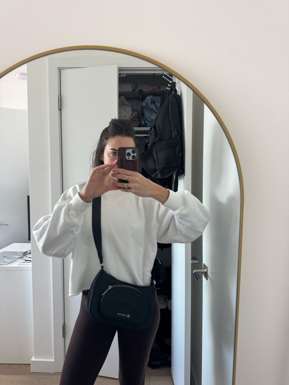 Lululemon Black Crossbody Bag